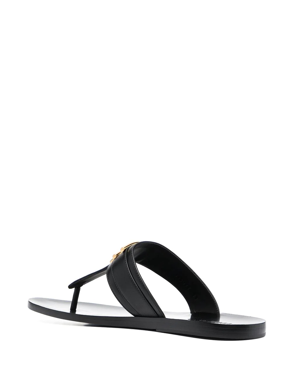 T-logo thong sandals - 3