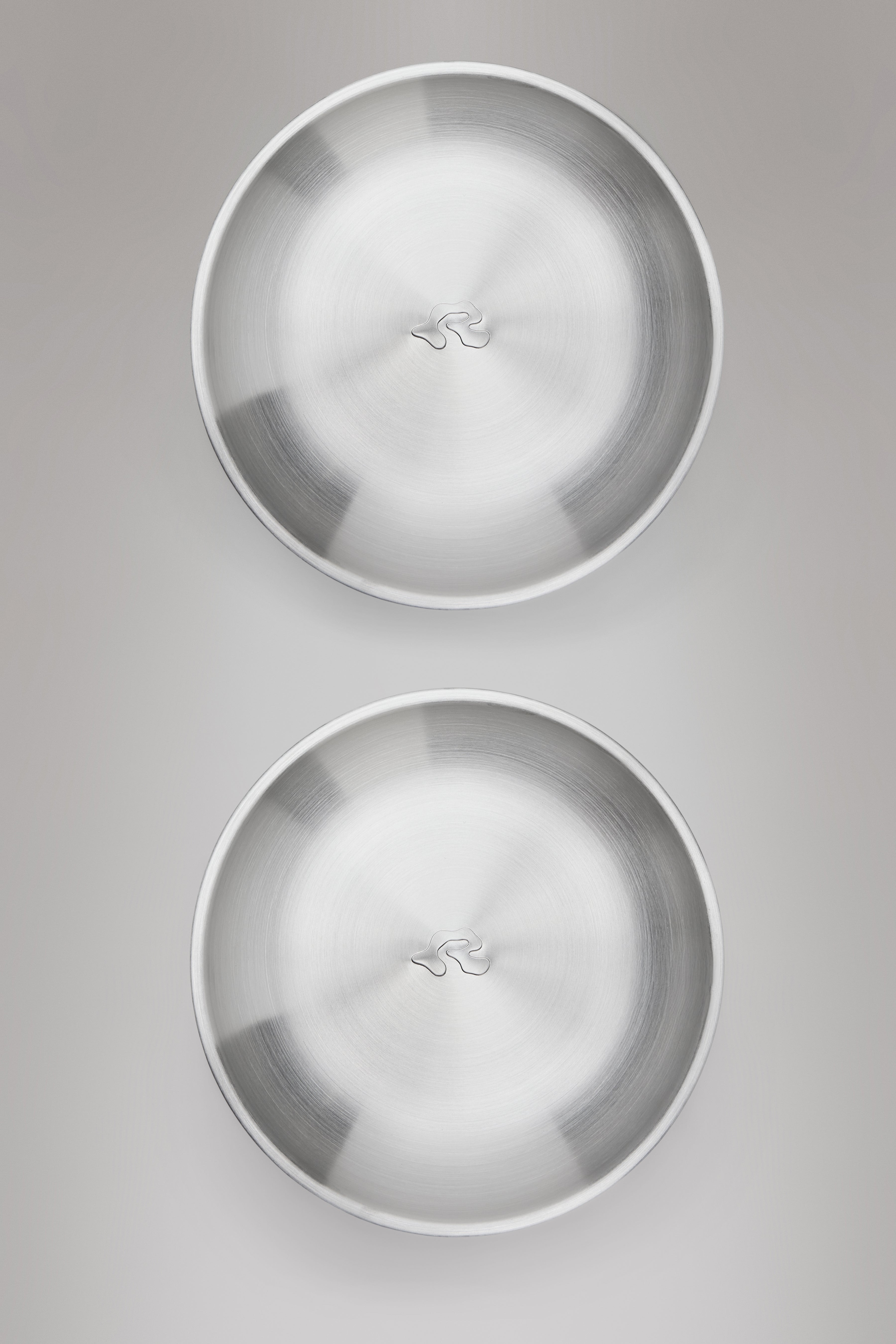 Stainless Steel 2-Pack Deep Plates - 2