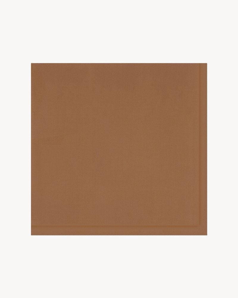 SAINT LAURENT CASSANDRE SQUARE SCARF IN SILK CHARMEUSE outlook