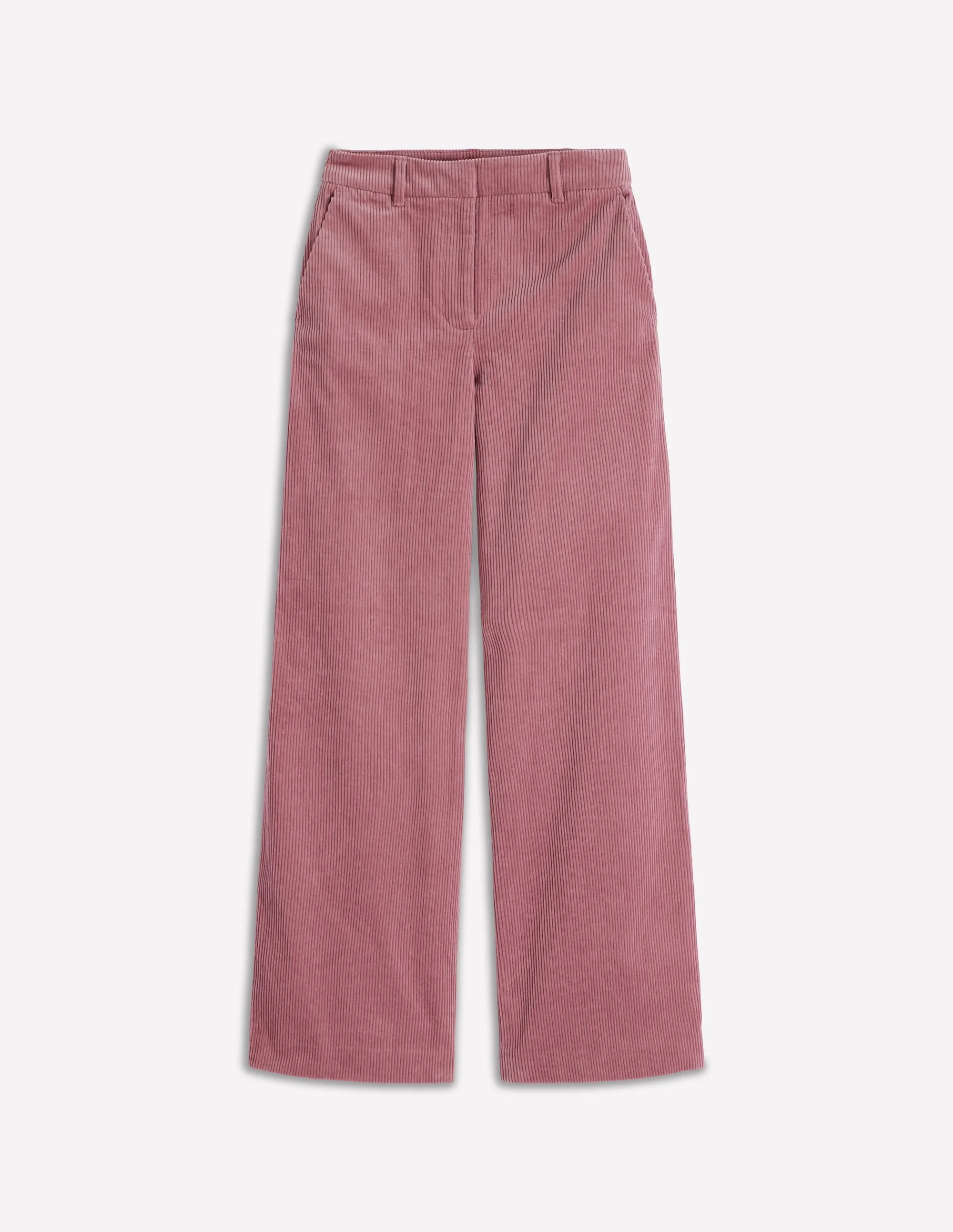 Belgravia Chunky Cord Pants-Blushing Rose - 1