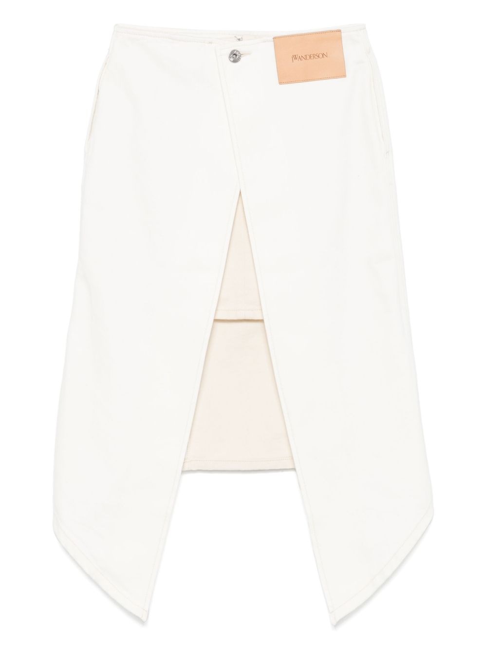 layered midi skirt - 2