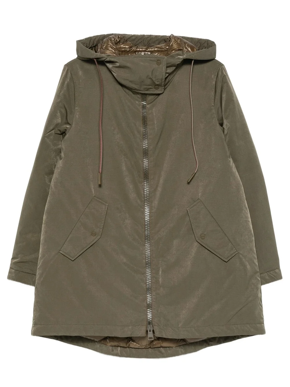 Padded Parka with Hood - 1
