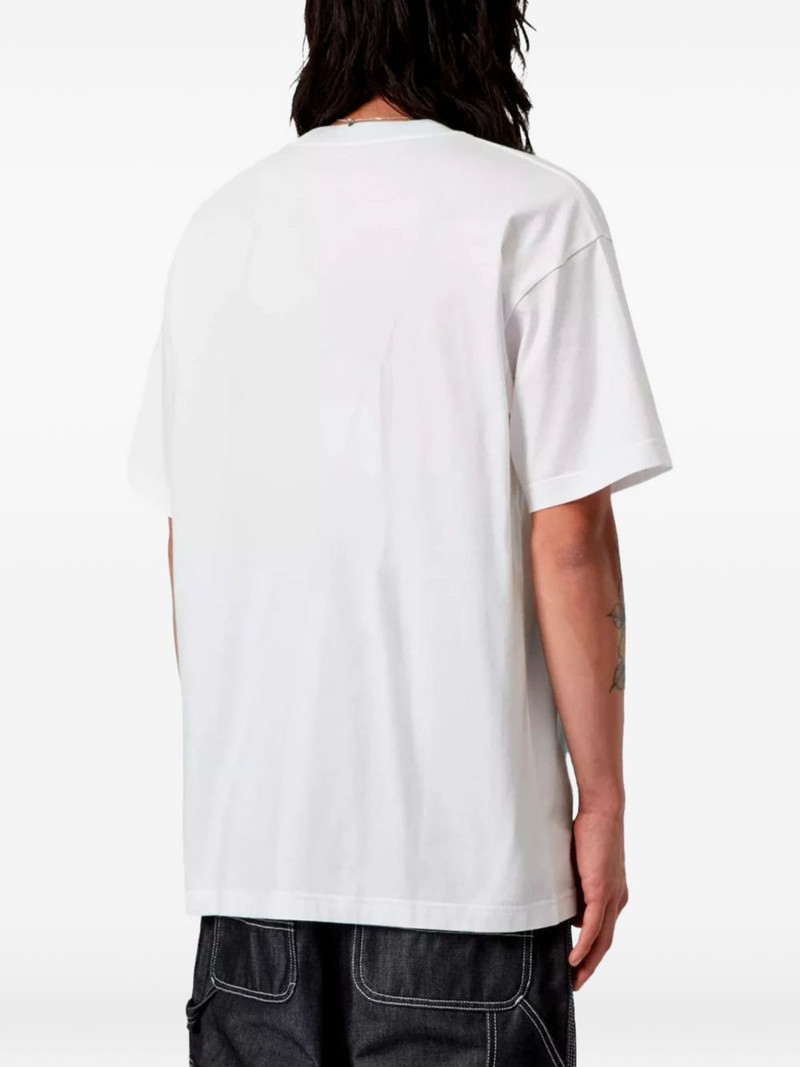 print-detail T-shirt 4
