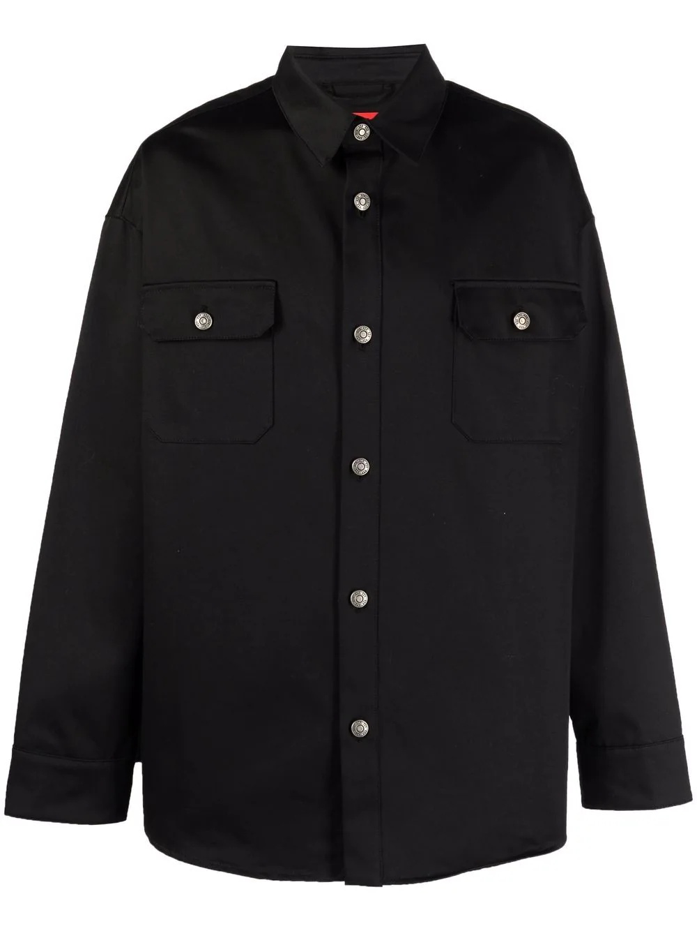 long-sleeve overshirt - 1