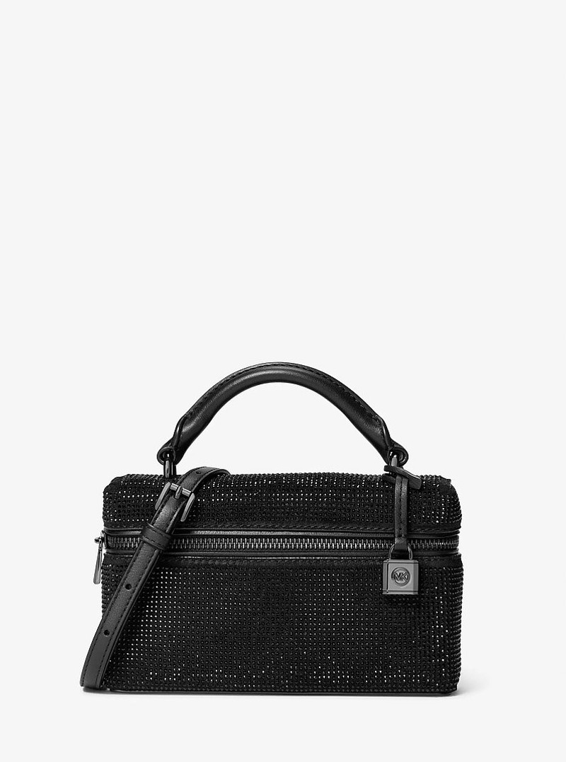 Jana Extra-Small Embellished Suede Convertible Crossbody Bag 1