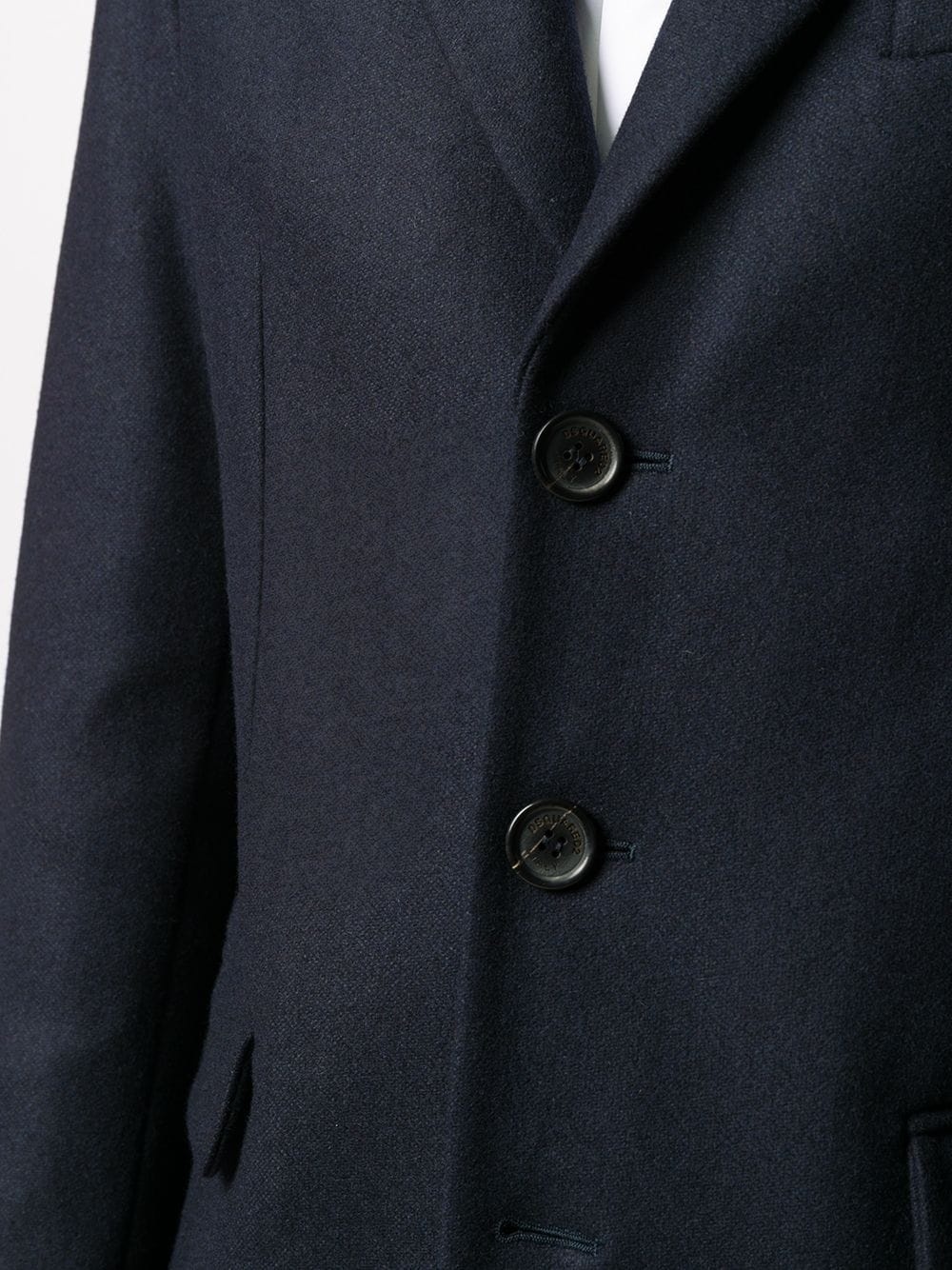 button-front coat - 5