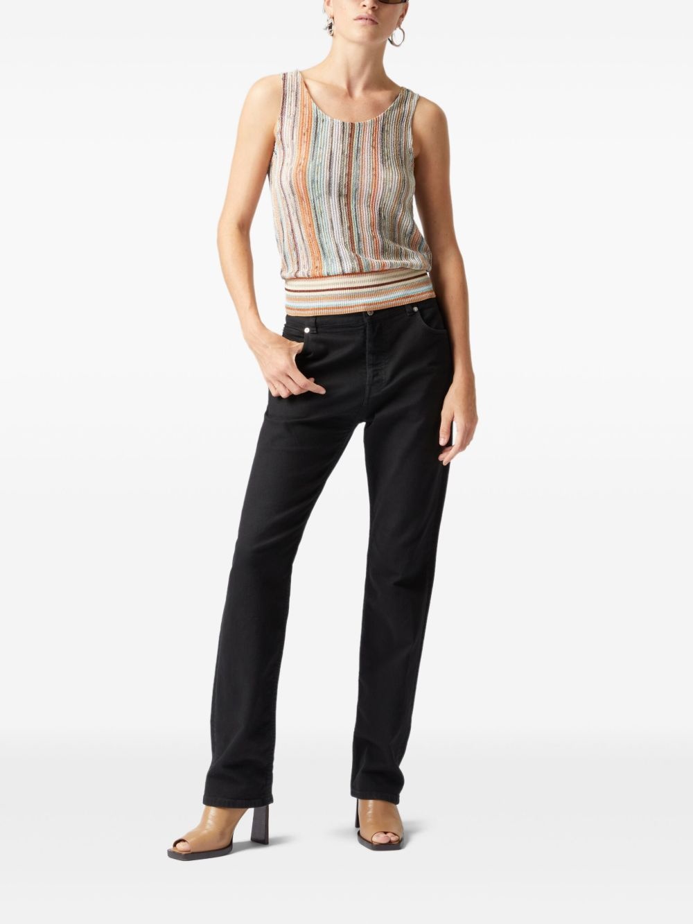 striped tank top - 2