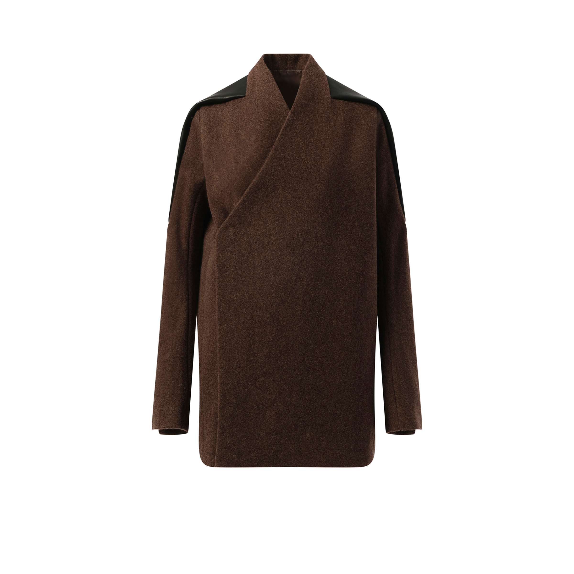 Officer Jacket in Brown/Black/Thulian - 2