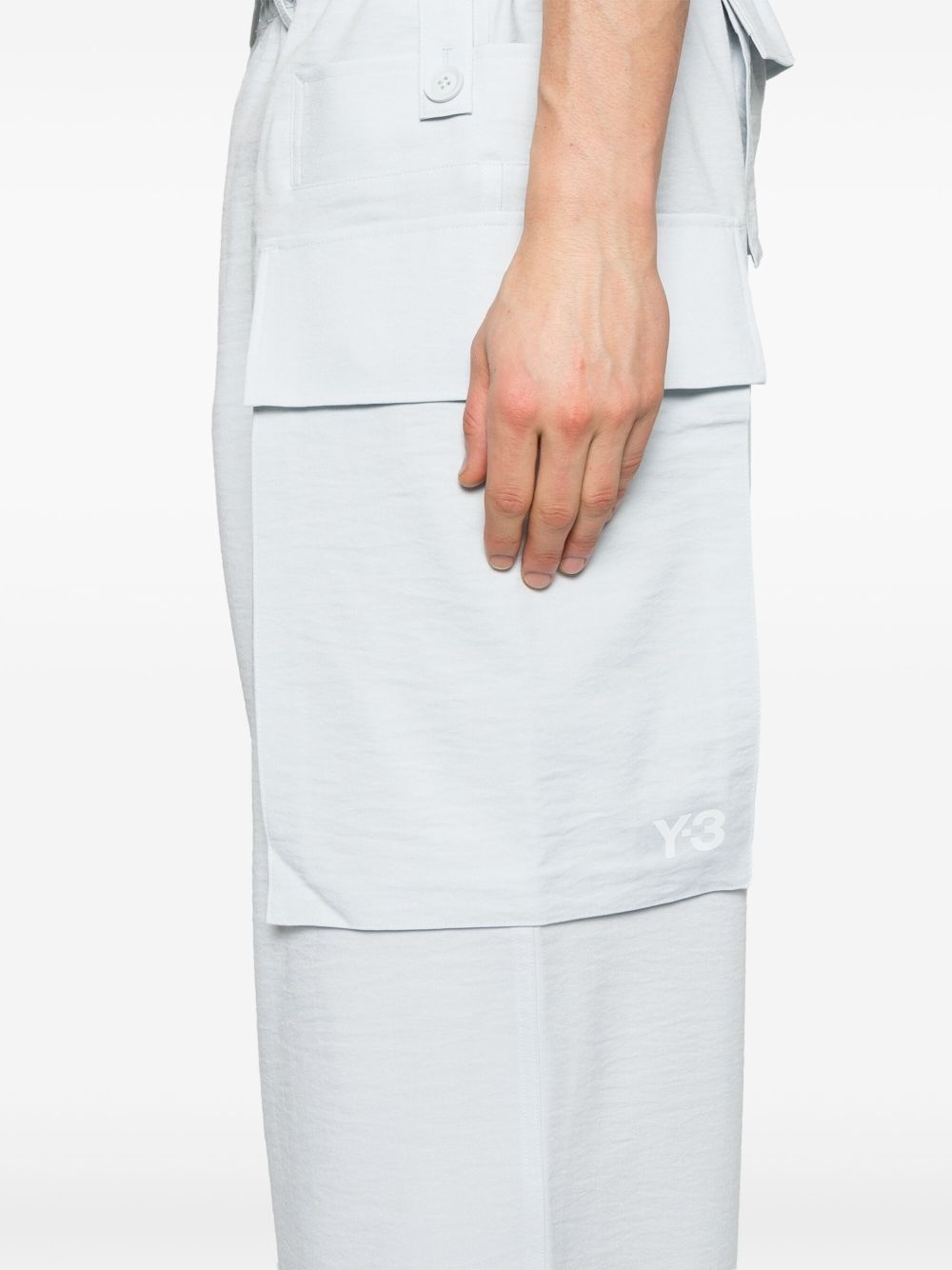wide-leg cargo pants - 5