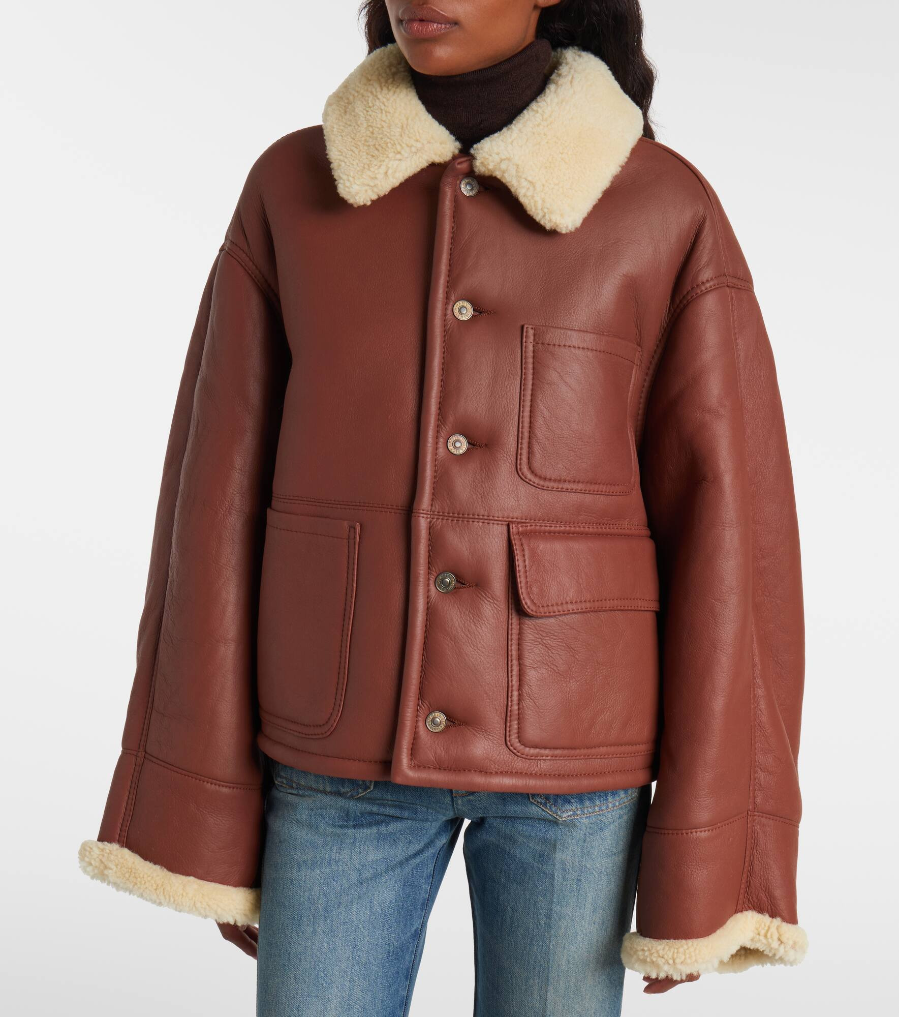 Shearling jacket - 7