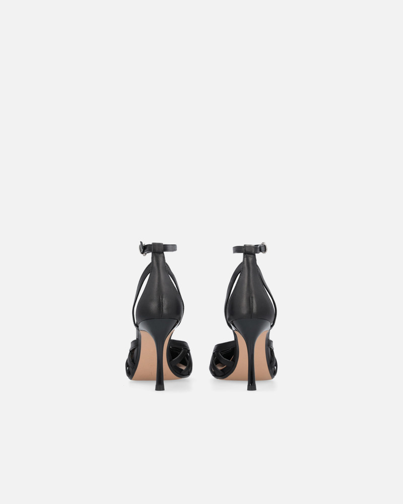 POINTED-TOE PUMPS WITH HEEL AND STRAP 8