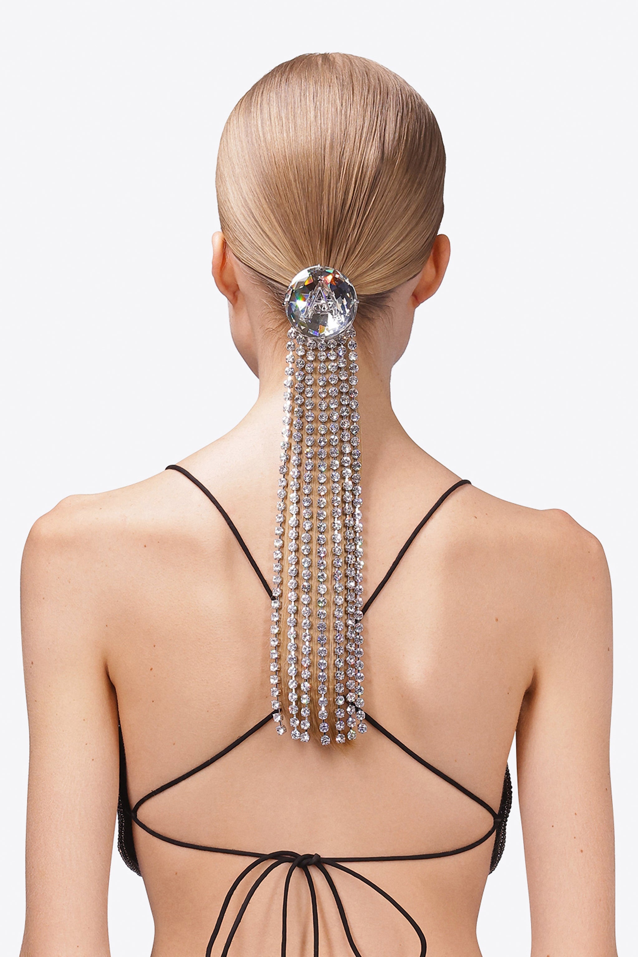 CRYSTAL CHANDELIER PONYTAIL HOLDER - 2