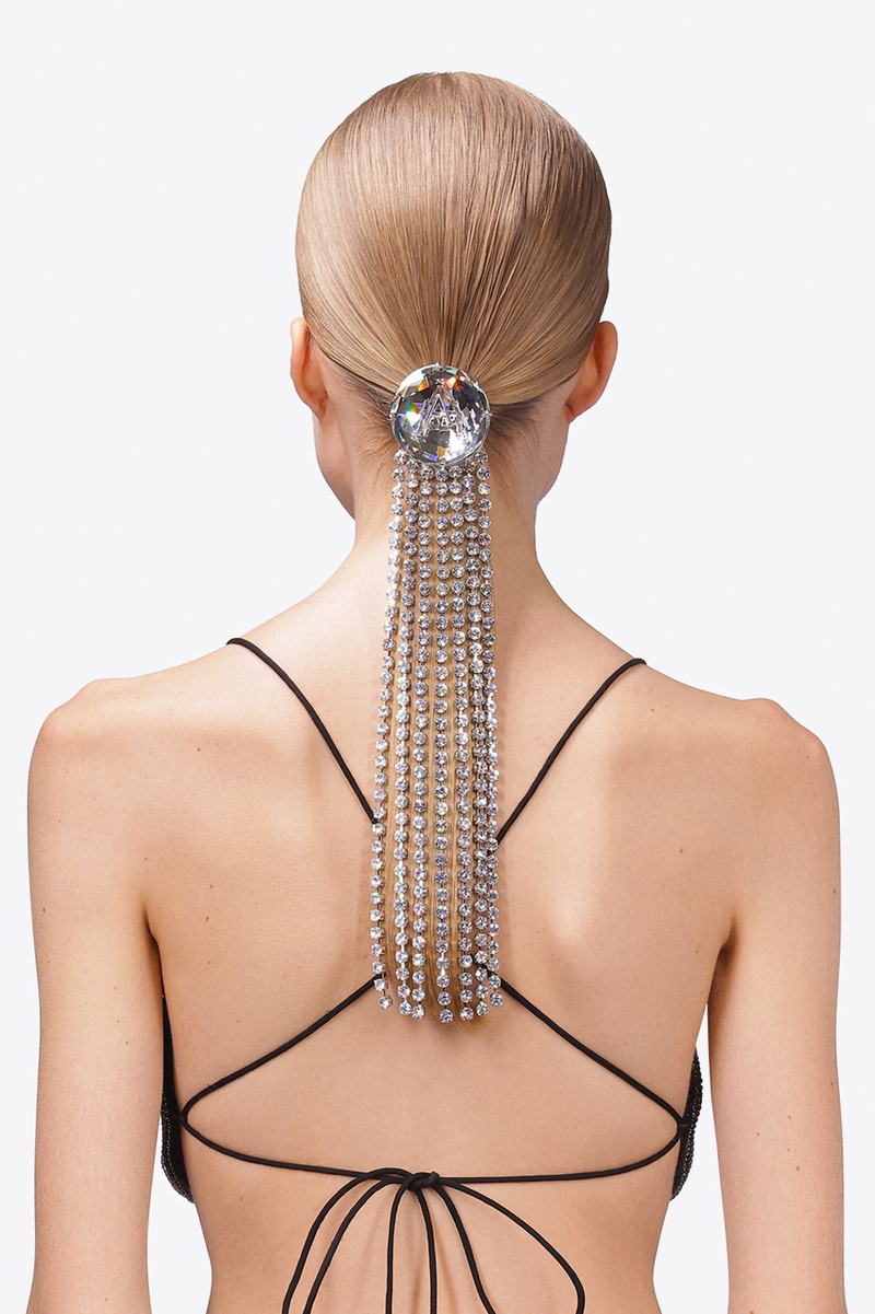 AREA CRYSTAL CHANDELIER PONYTAIL HOLDER outlook