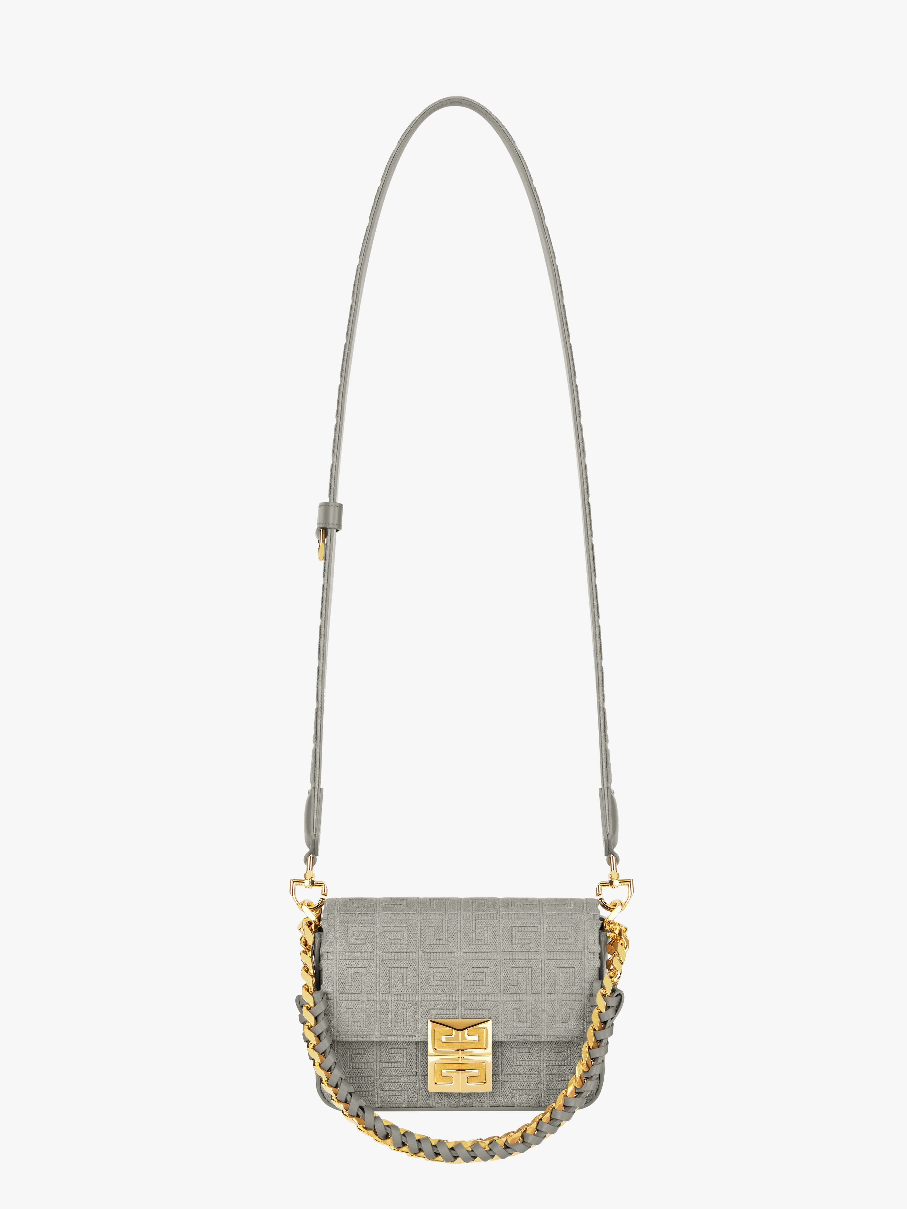 SMALL 4G BAG IN 4G EMBROIDERY WITH CHAIN - 3
