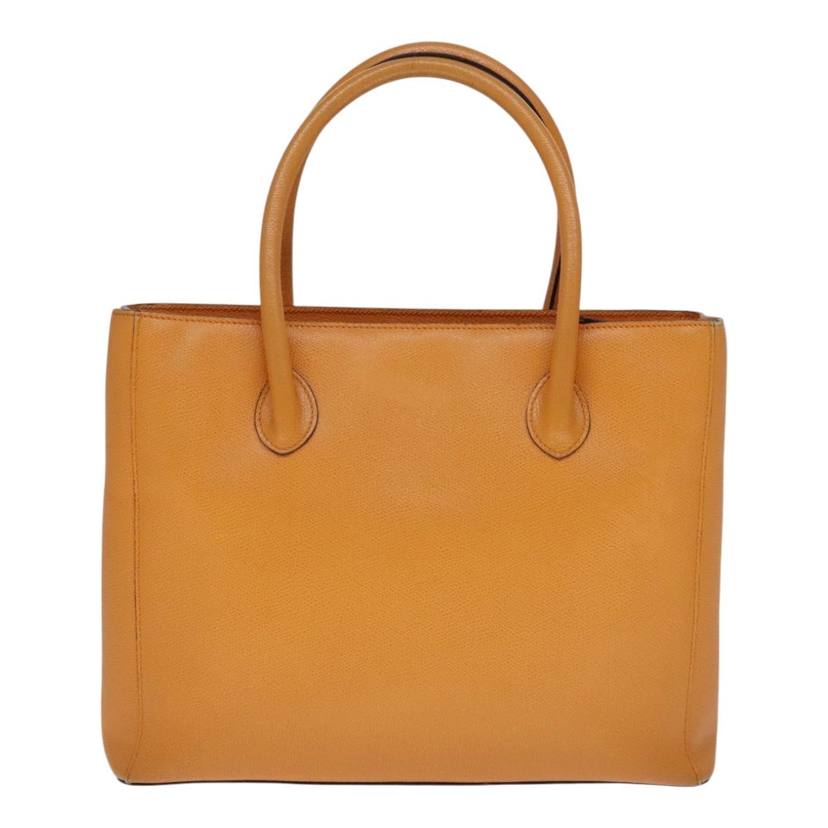 CELINE Tote Bag Leather Orange - 3