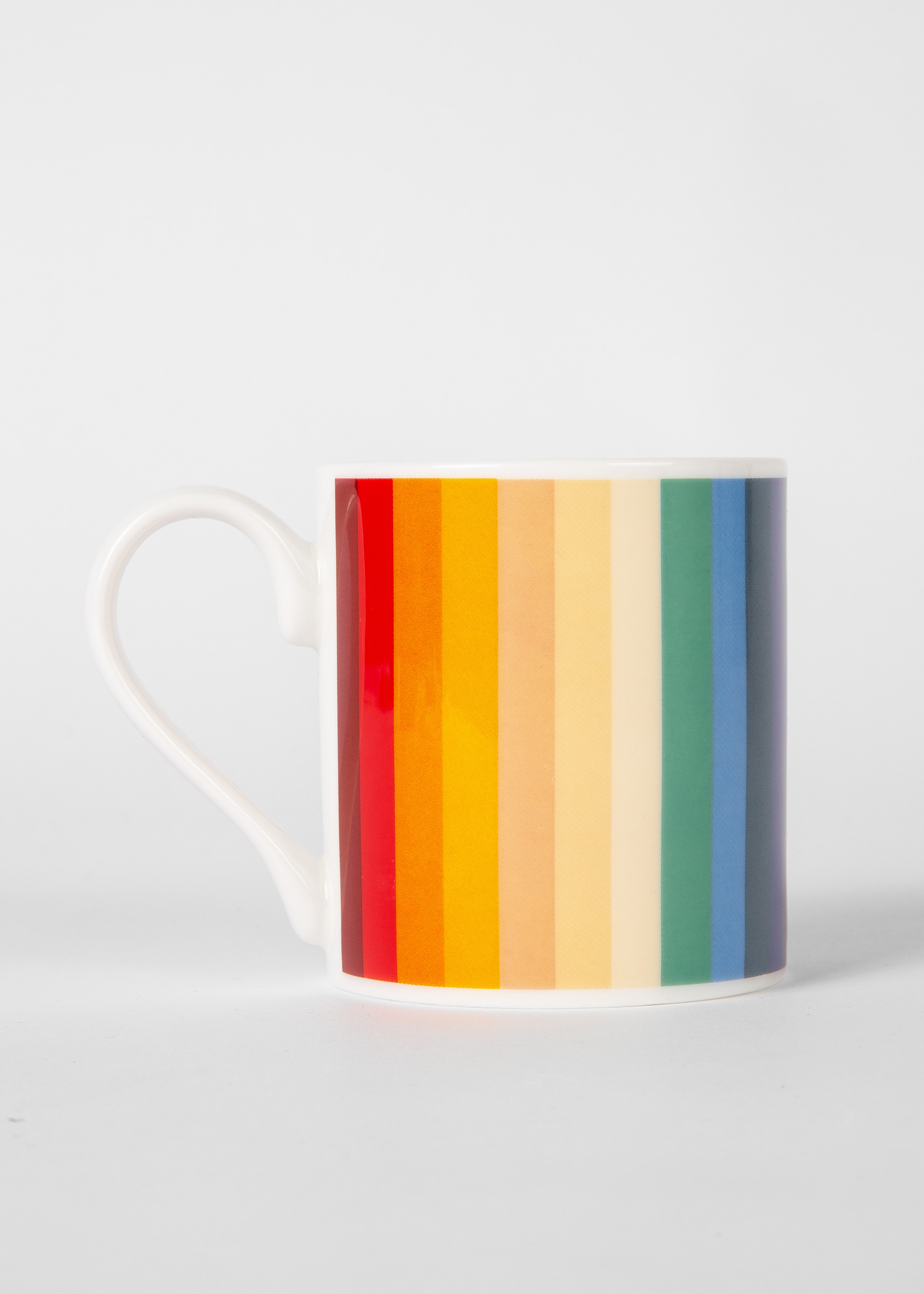 Bold Stripe Bone China Mug - 4