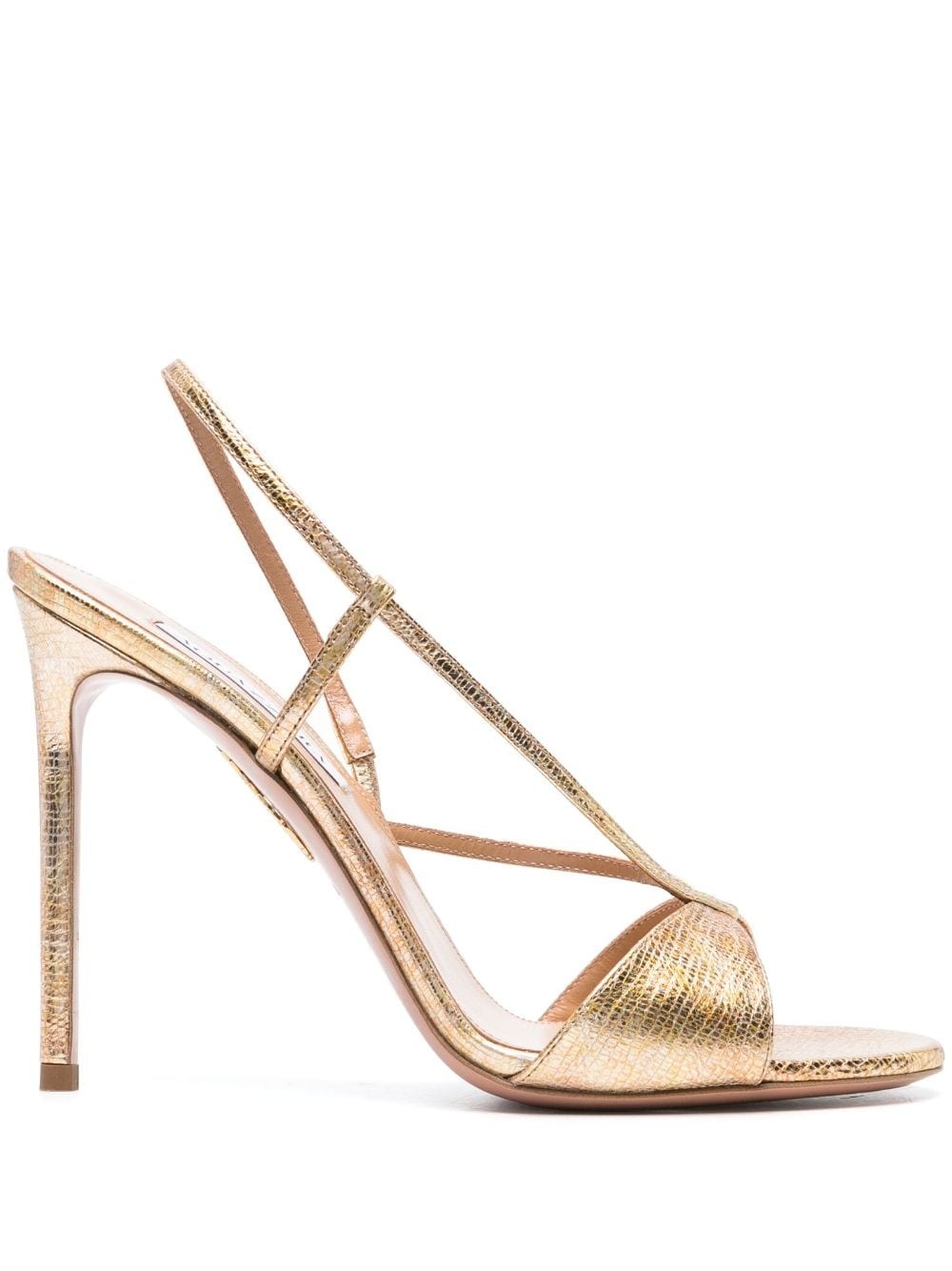 Sognare 105mm metallic sandals - 1