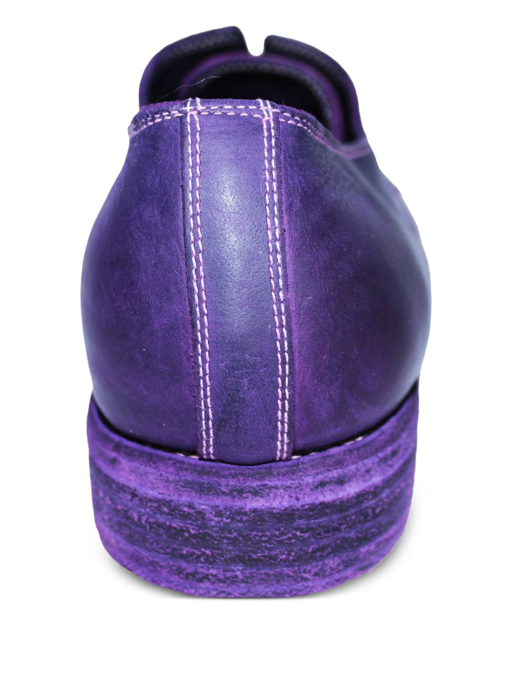 lace-up round-toe boots - 4
