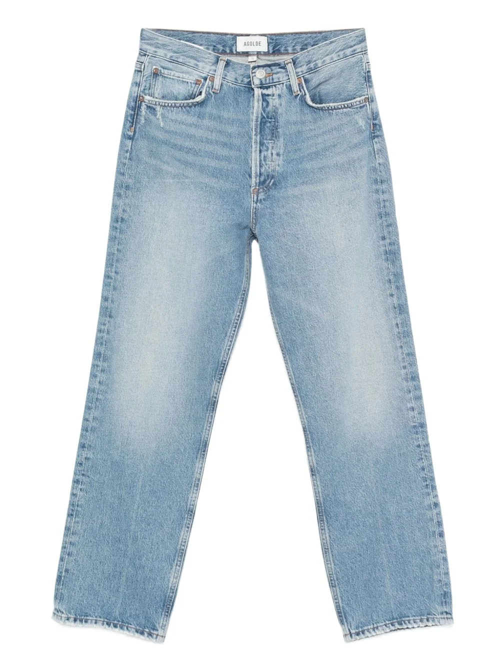 button-fastening jeans - 1