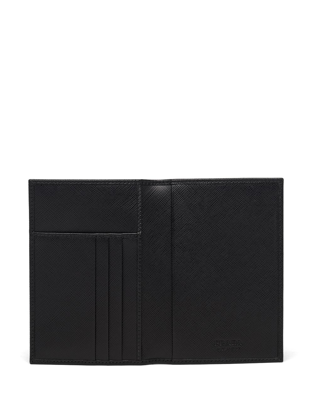 Saffiano triangle logo passport cover - 3