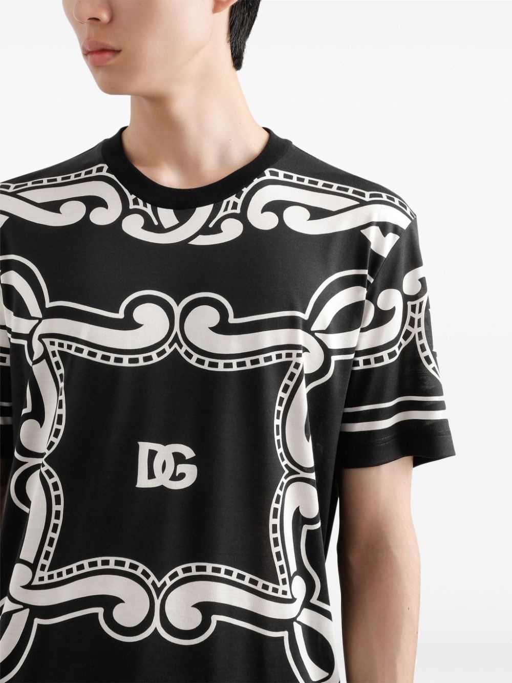 logo-print T-shirt - 4