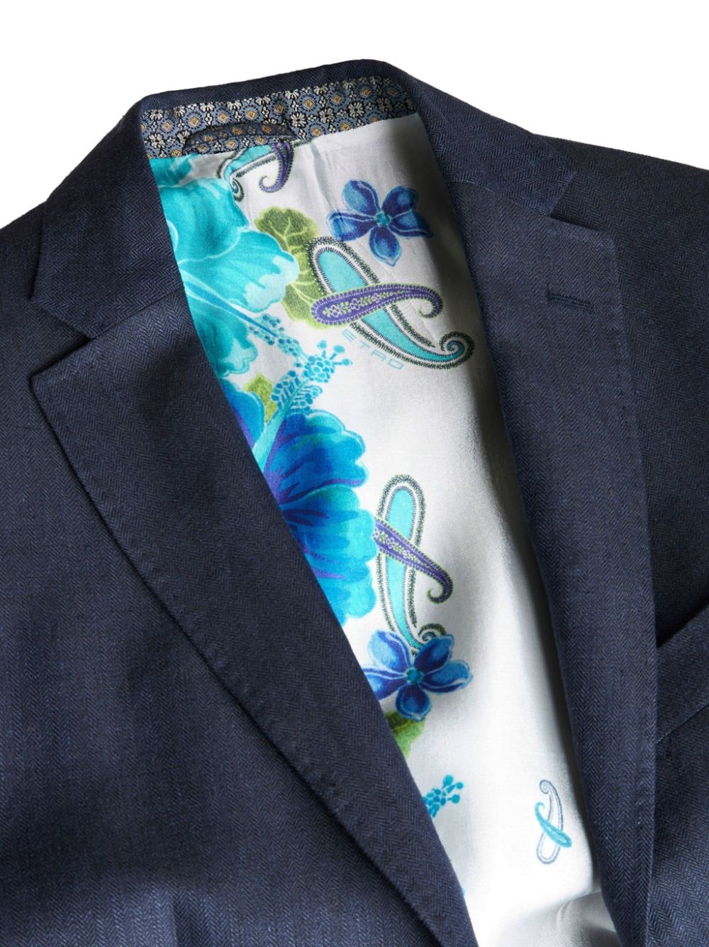 single-breasted wool blazer - 4