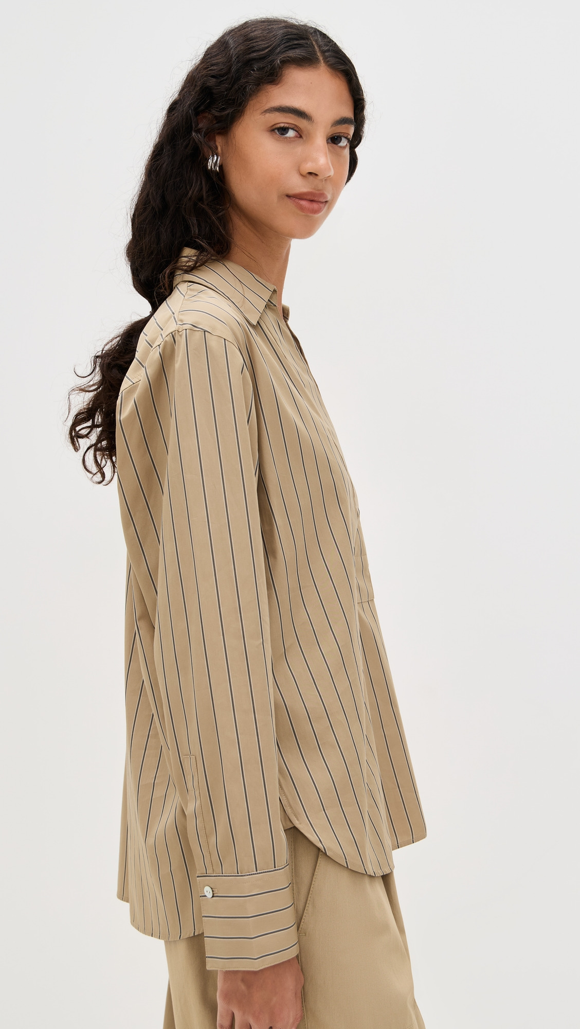 Relaxed Popover Long Sleeve Top - 3