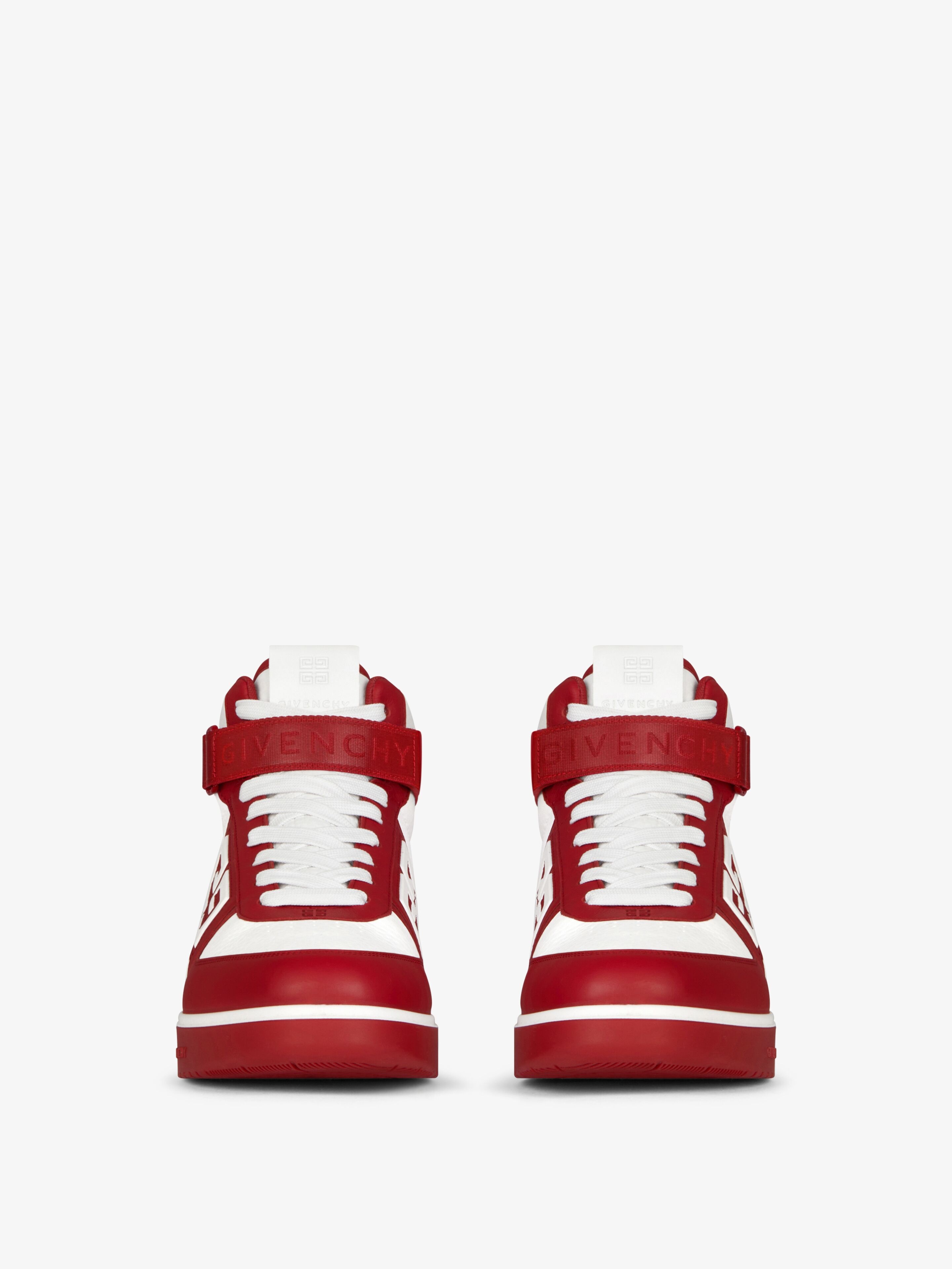 正規店買付【GIVENCHY】G4 スニーカー Givenchy G4 logo-patch hi-top Sneakers | Black | FARFETCH