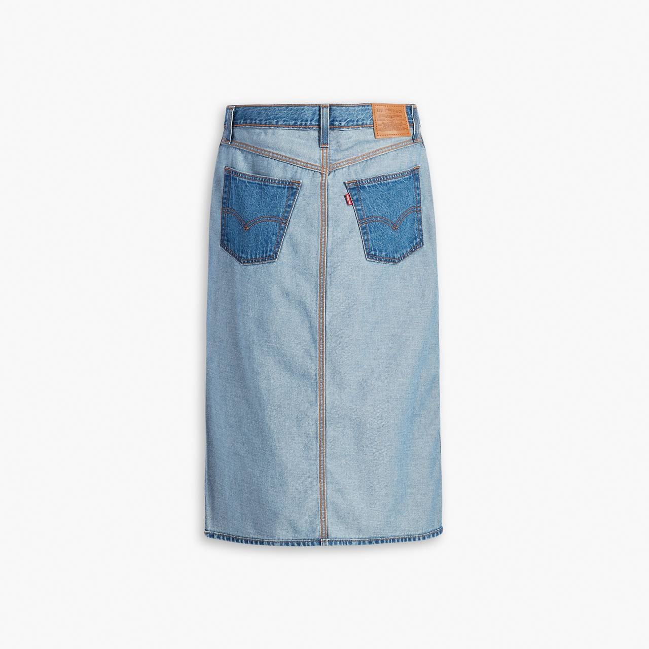 REVERSE SIDE SLIT SKIRT - 8