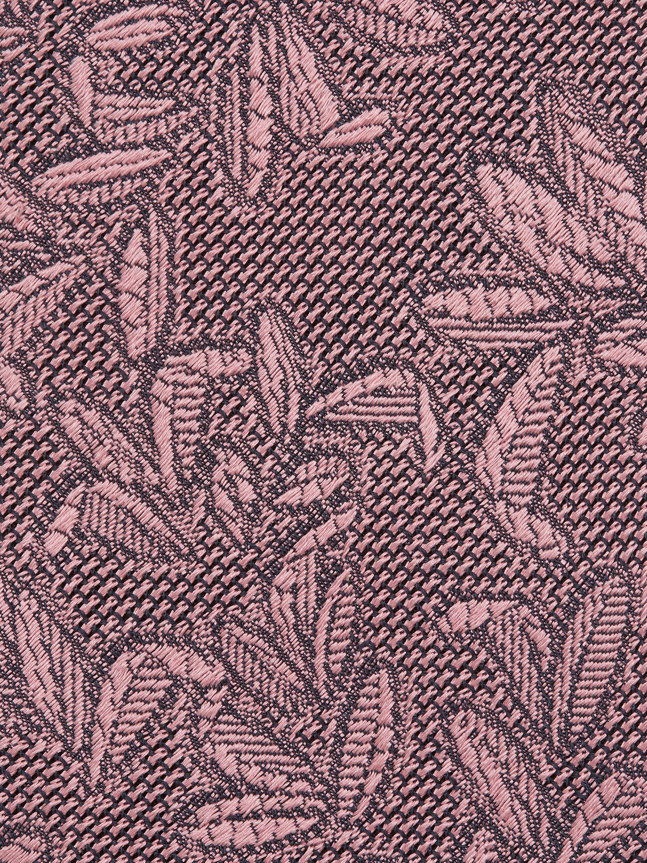 PINK SILK TIE - 2