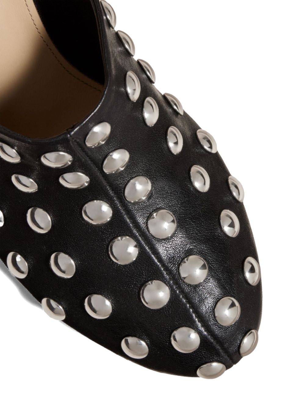 The Apollo stud-embellished mules - 4