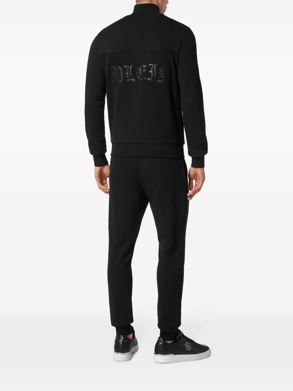 Gothic Plein logo-print tracksuit - 3