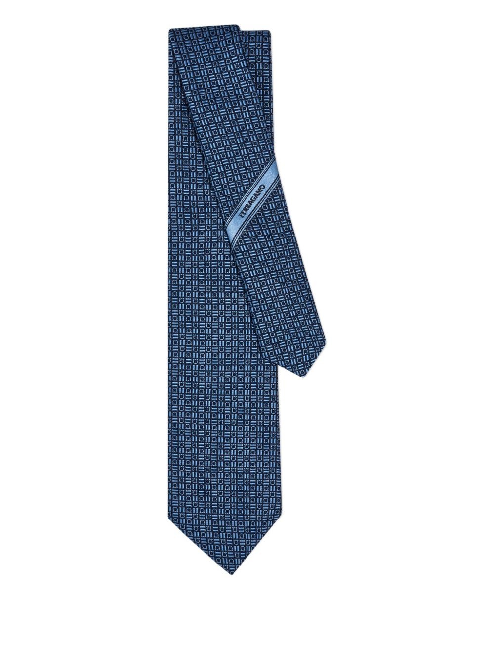 geometric-patterned tie - 2