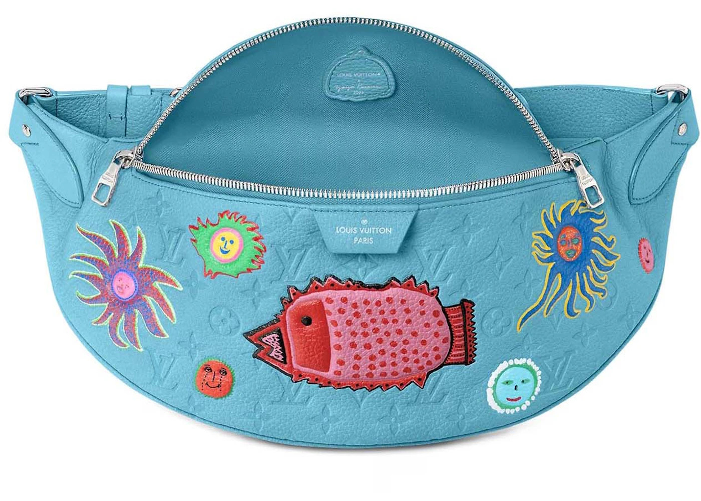 Louis Vuitton LV x YK Maxi Bumbag Blue - 3