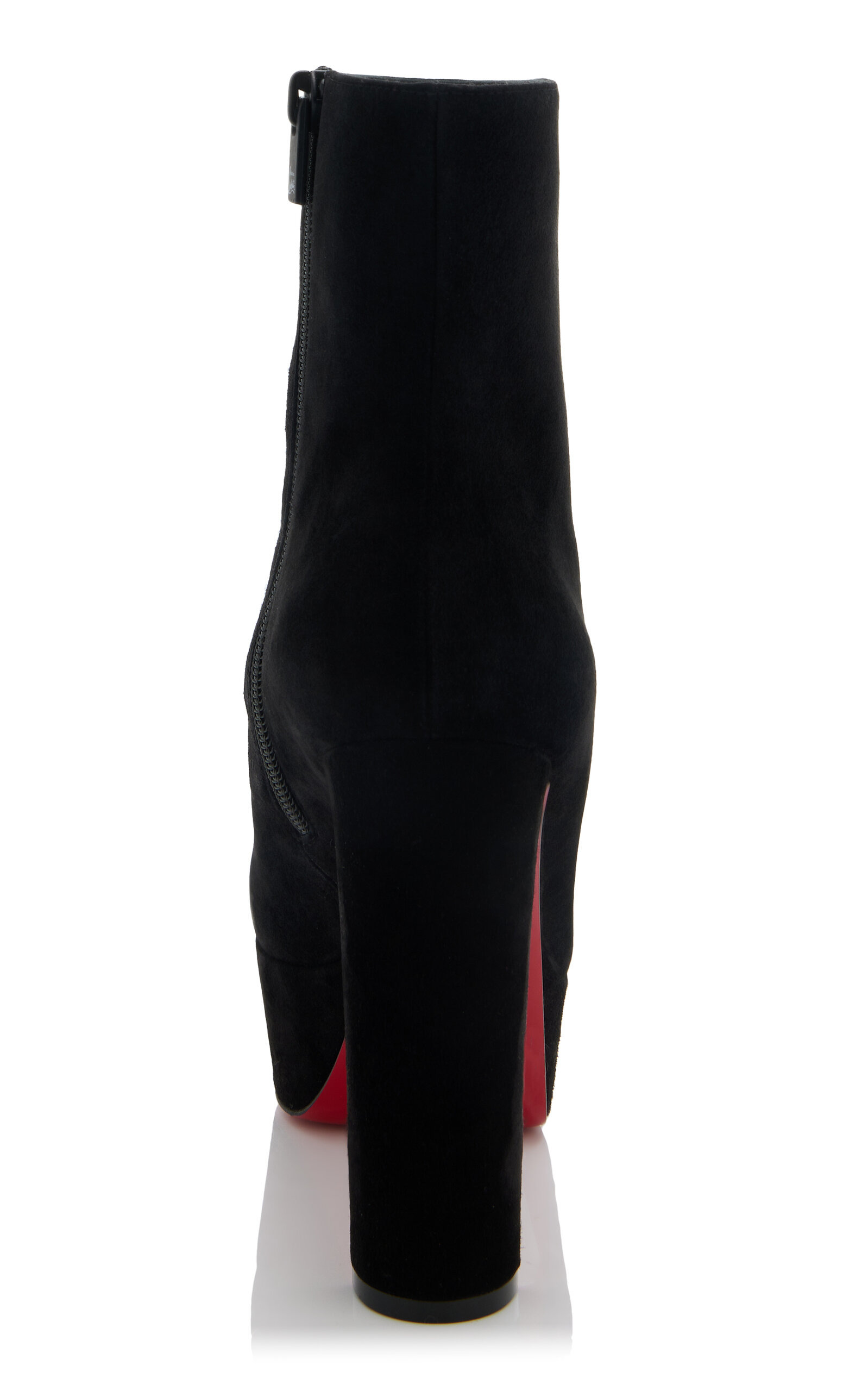 Loo 130mm Velour Ankle Boots black - 5
