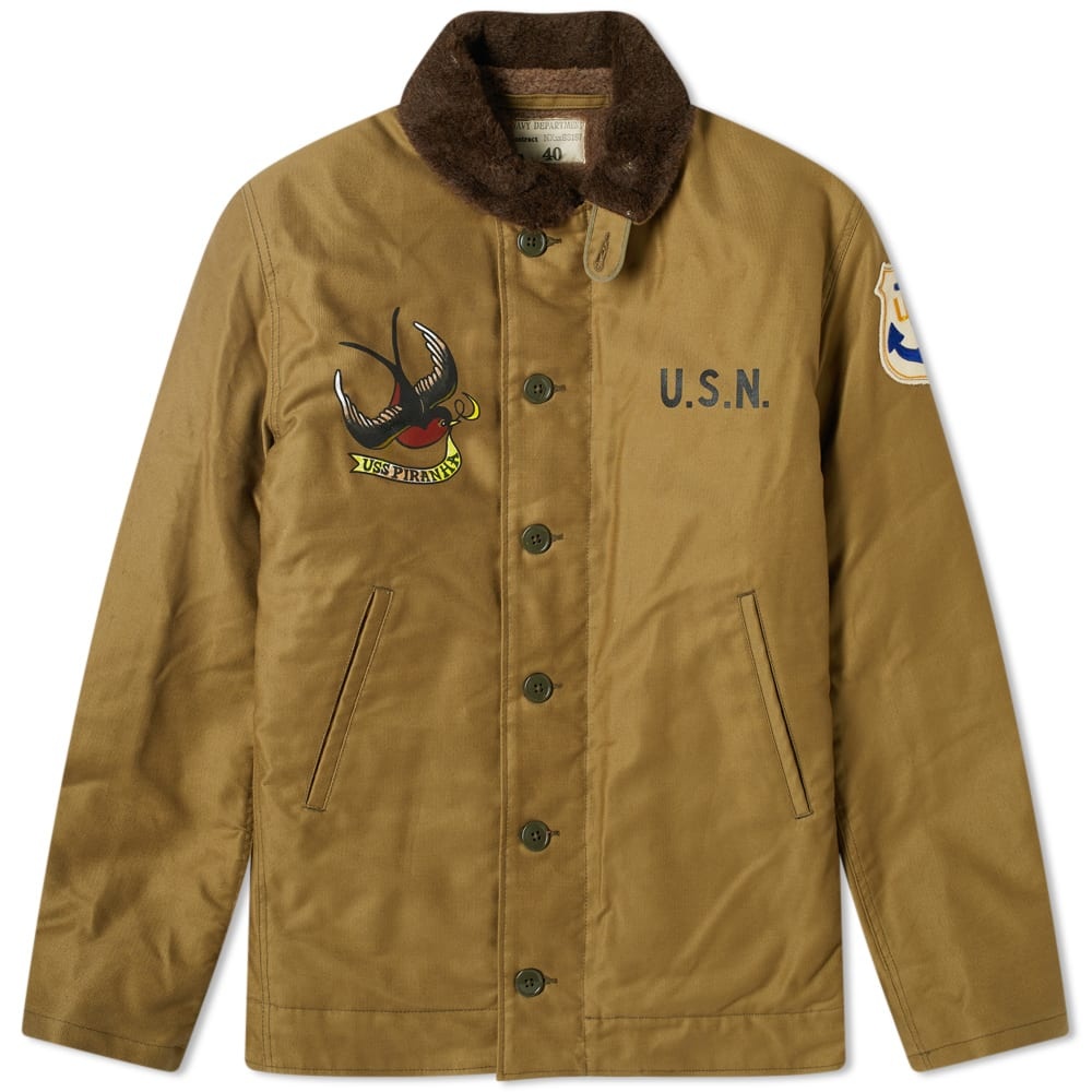 The Real McCoy's N-1 USS Piranha Deck Jacket - 1