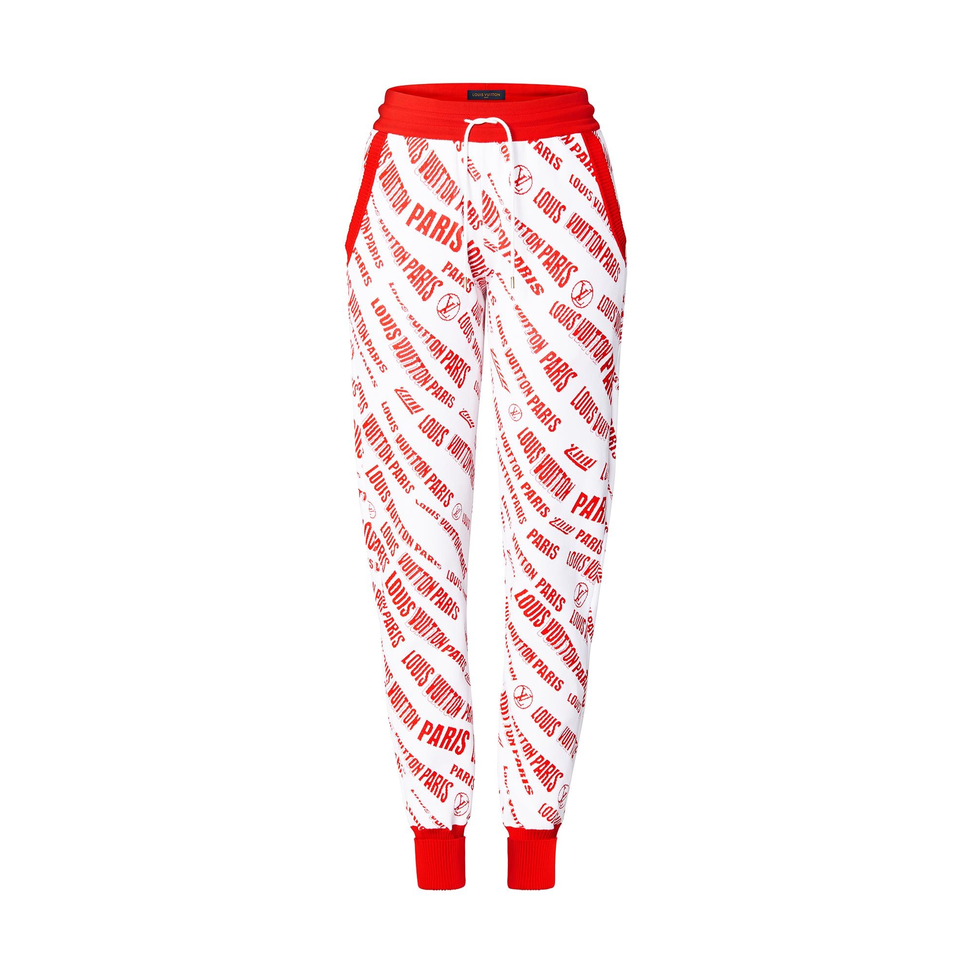 Slanted Signature Jacquard Jogging Pants - 1