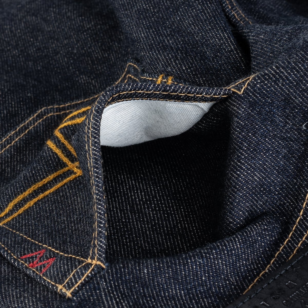 IH-634S-A 21oz Selvedge Denim Straight Cut Jeans - Indigo (20th Anniversary Edition) - 18