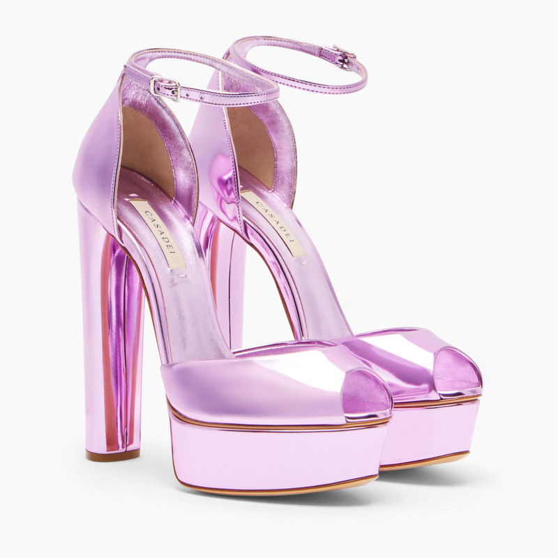 CASADEI Flora Intestellar Platform Sandals outlook