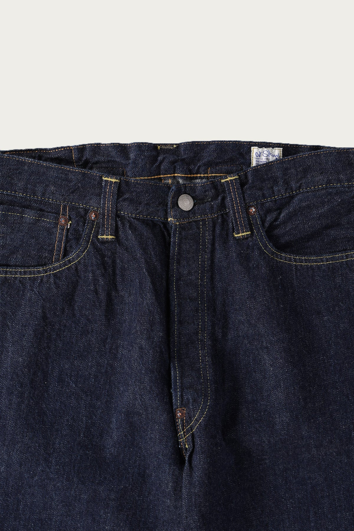 Grand Dad's Fit Denim Pants - One Wash - 2