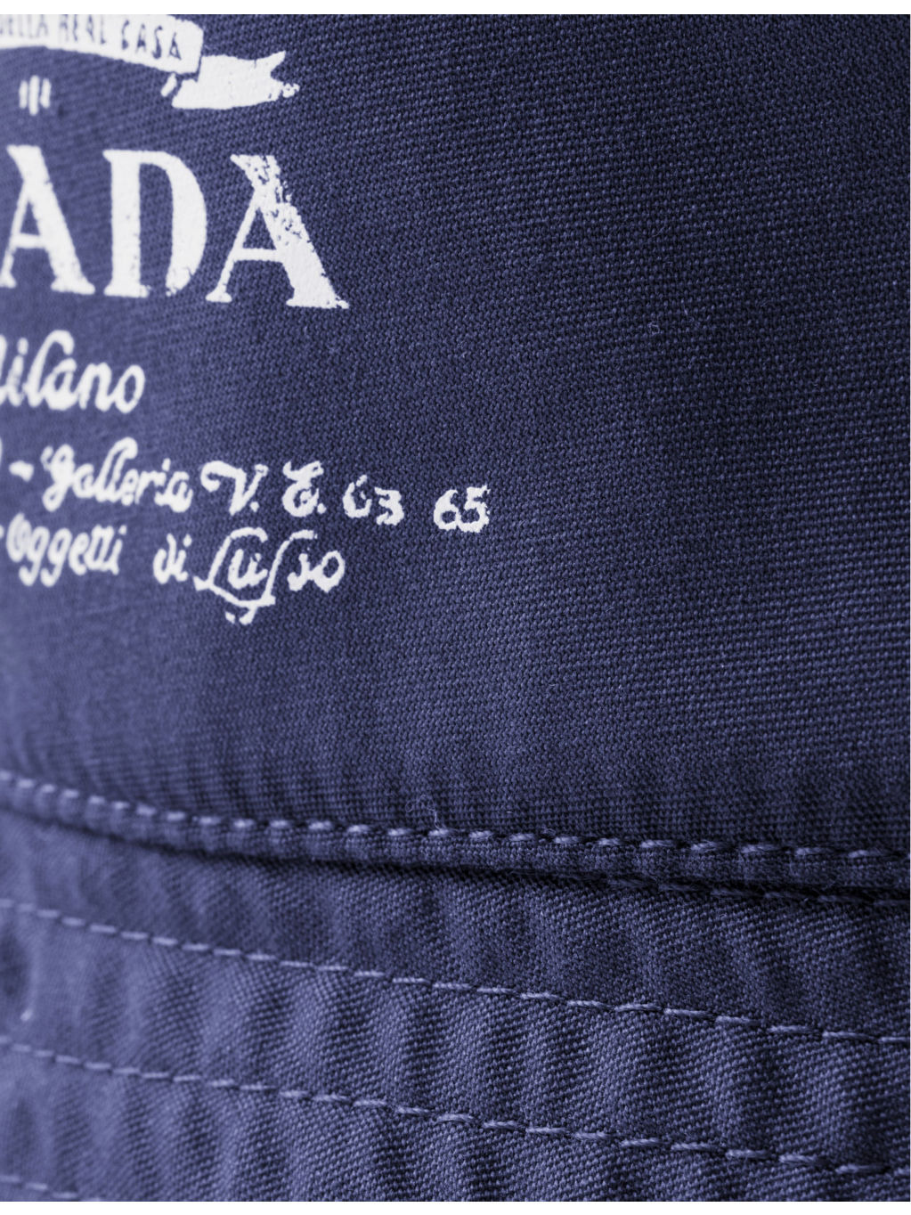 Branded cotton bucket hat - 2