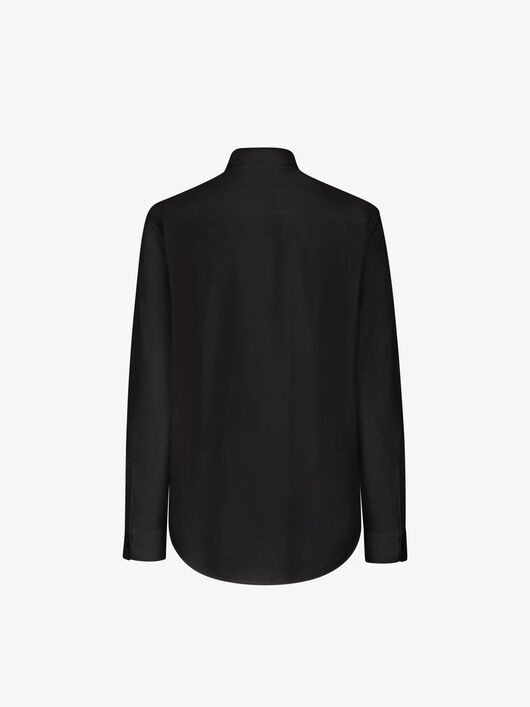 SHIRT IN COTTON WITH METALLIC DETAILS - 3