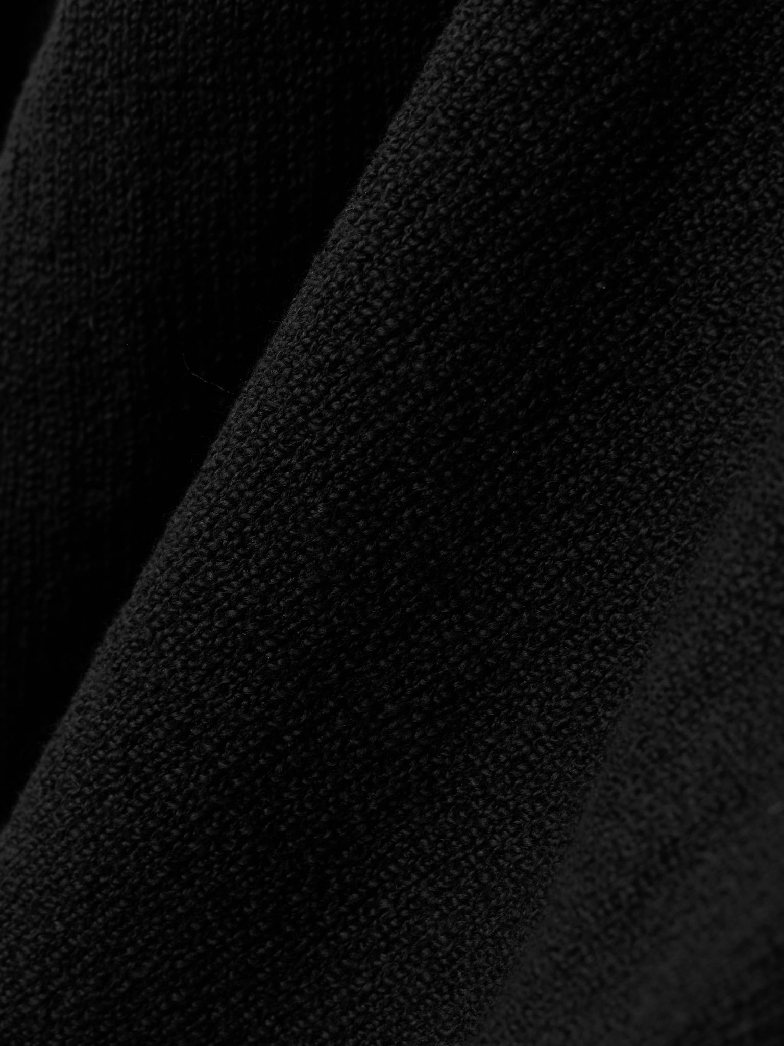 Nora Lite oversized cotton sweater Black - 4
