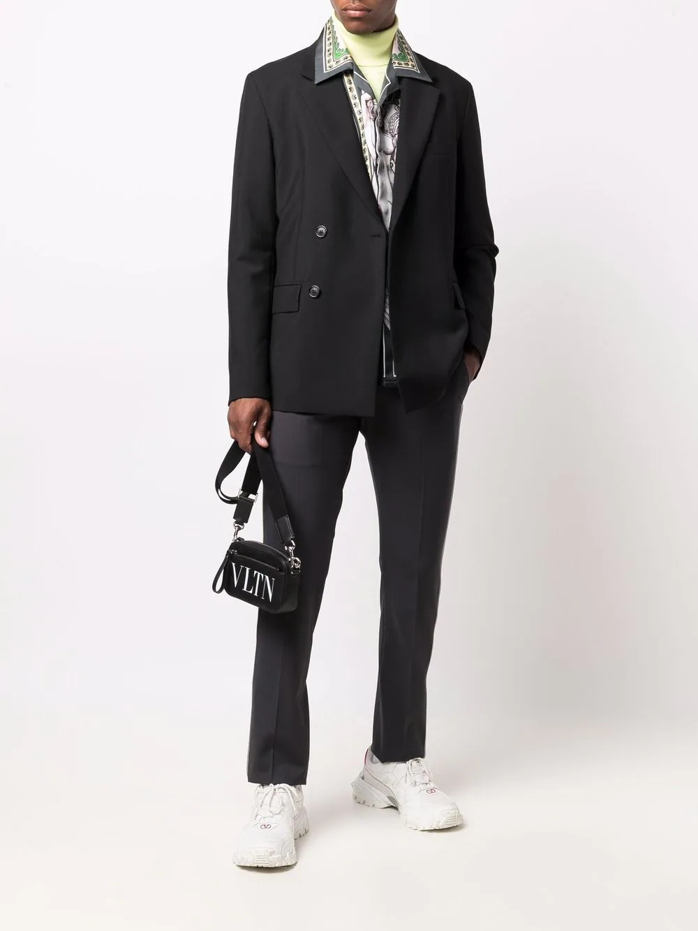 stripe-detail tailored trousers - 2