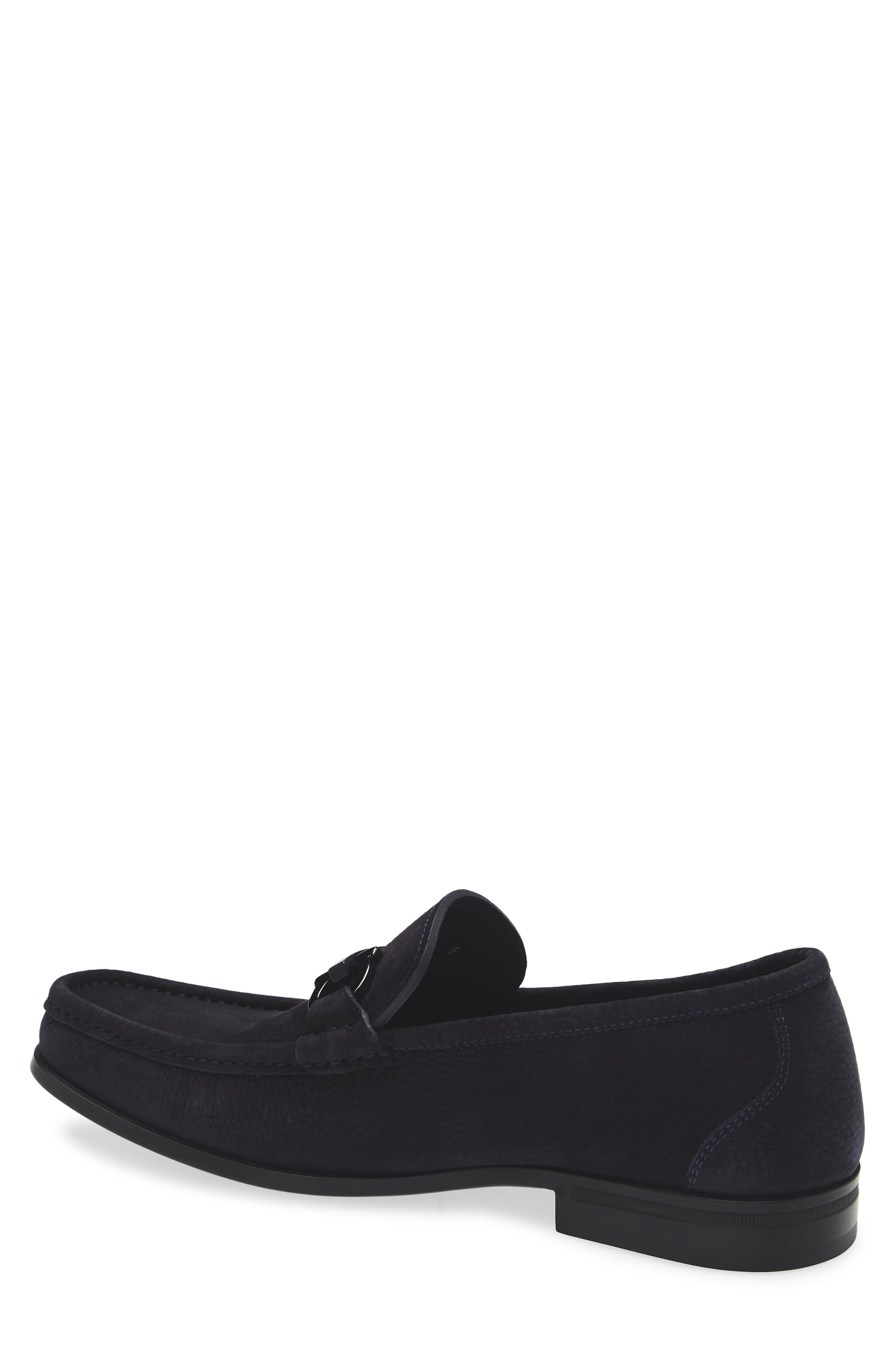 FERRAGAMO Grandioso Two-Bit Loafer in Navy at Nordstrom - 2