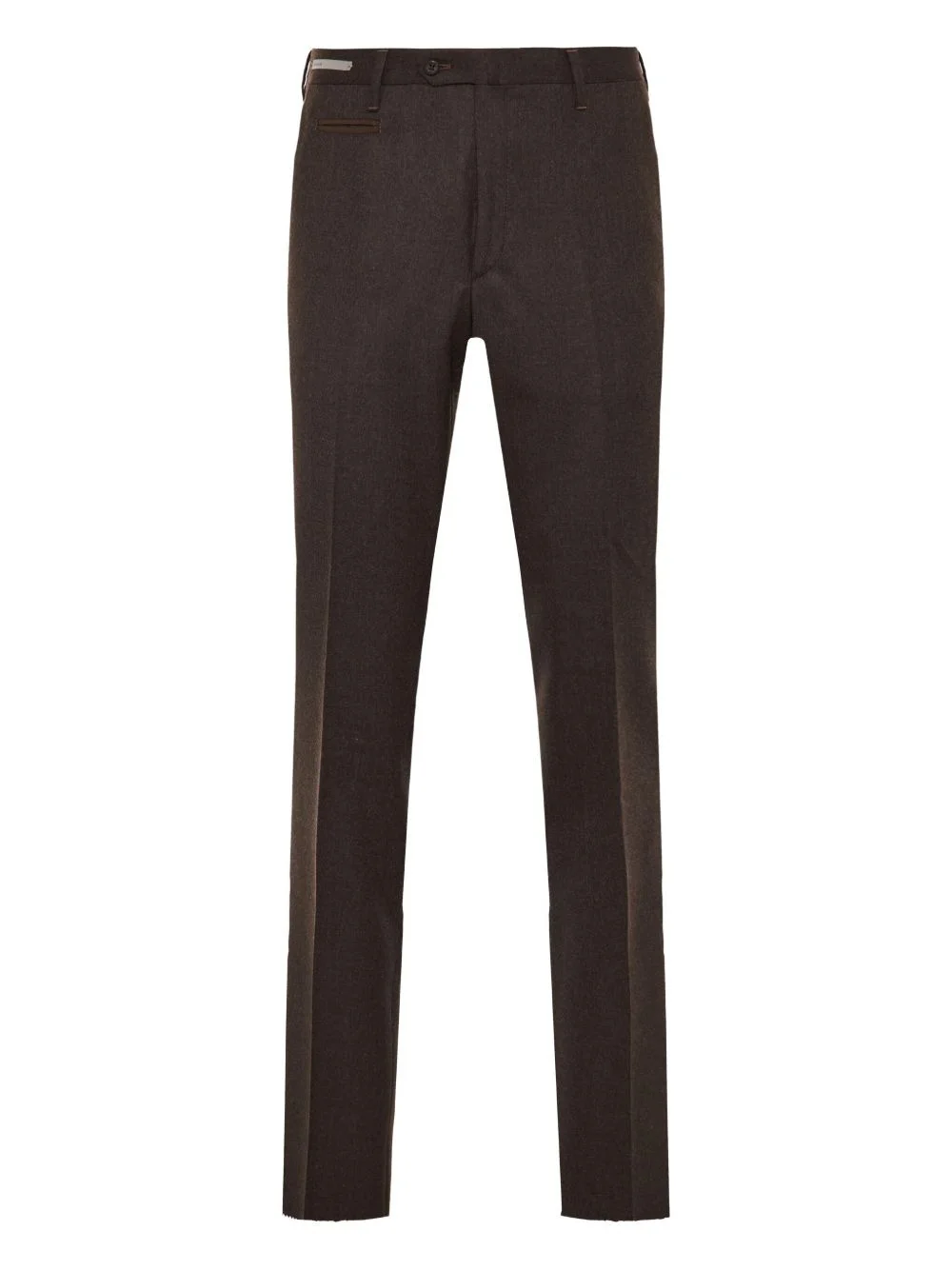 raw-edge trousers - 1