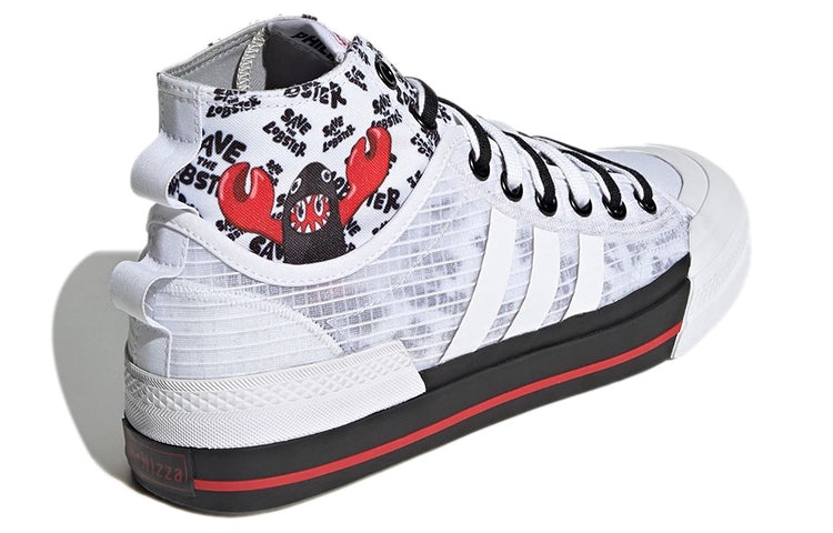 アディダス NIZZA HI DL ニッツァハイDL GY5340 Adidas Originals Nizza Hi DL White/Black 'Save the Lobster