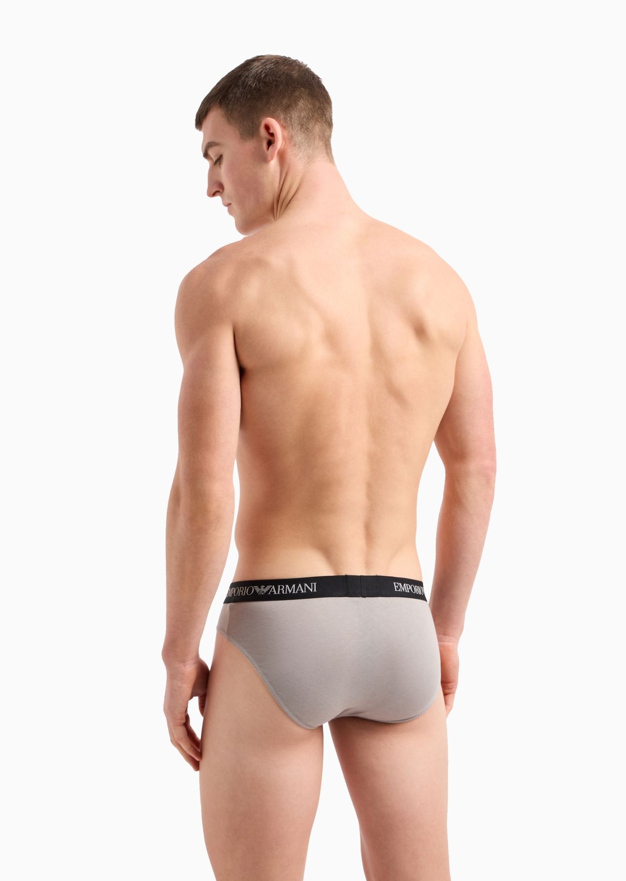 Three-pack of pure cotton briefs - 3