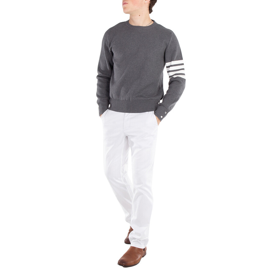 Thom Browne Men's Cotton Crepe Pullover - 4