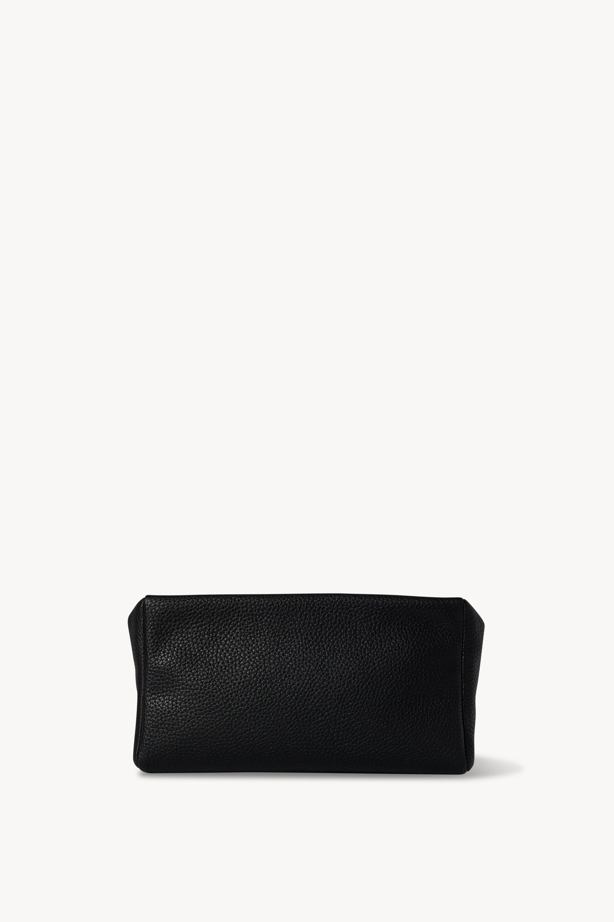 Squared Compact Clutch Bag in Leather - 1